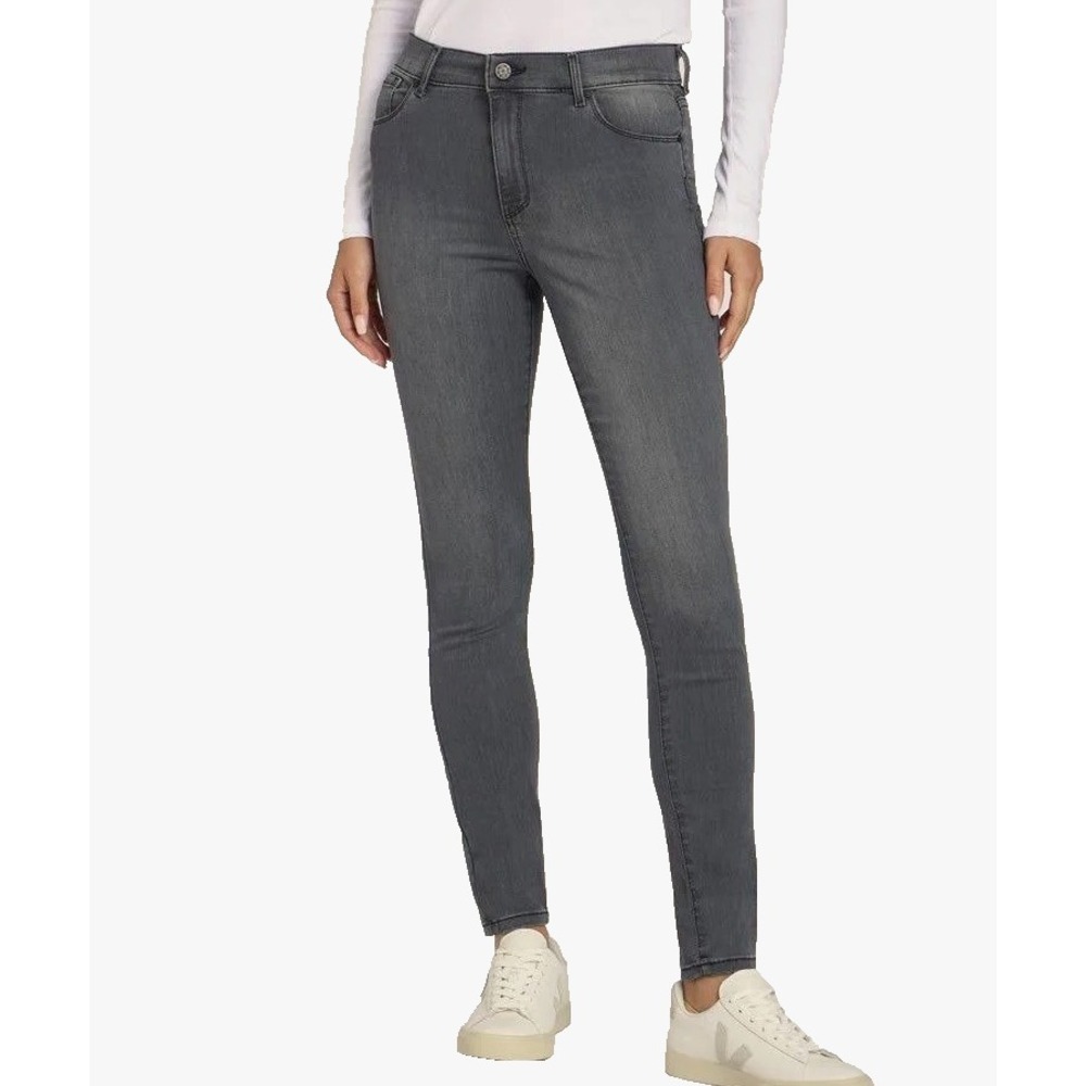 Mott & Bow Jeans Women's W32 L30 High Rise Skinny Orchard Black Stretch Denim